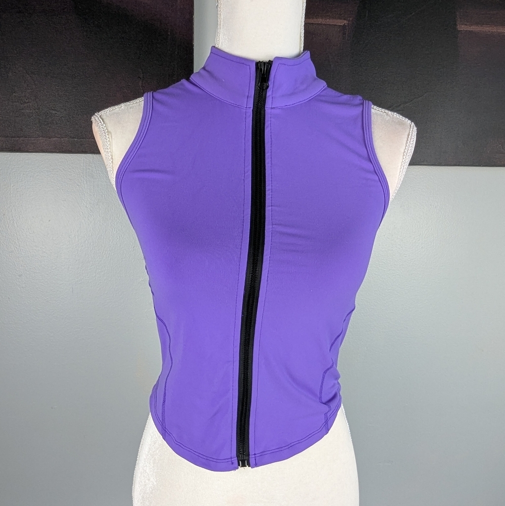 Zip Up Workout Top